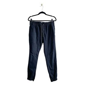 Volcom Men's Stretch Drawstring Pull On Jogger Pants Black Medium